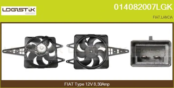 Electric Motor, radiator fan (014082007LGK)