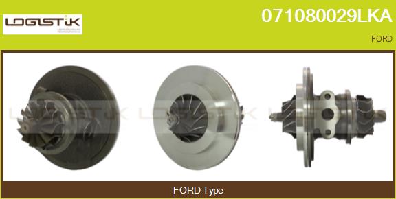 Core assembly, turbocharger (071080029LKA)