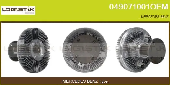 Clutch, radiator fan (049071001OEM)