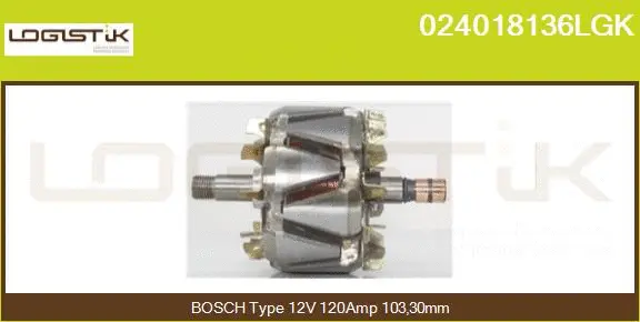 Rotor, alternator (024018136LGK)