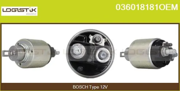 Solenoid Switch, starter (036018181OEM)