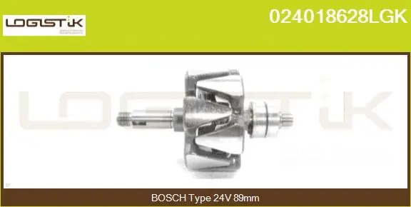 Rotor, alternator (024018628LGK)