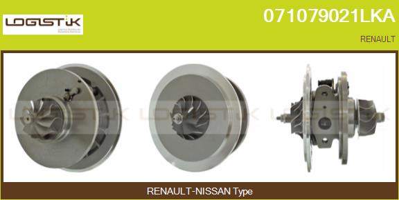 Core assembly, turbocharger (071079021LKA)