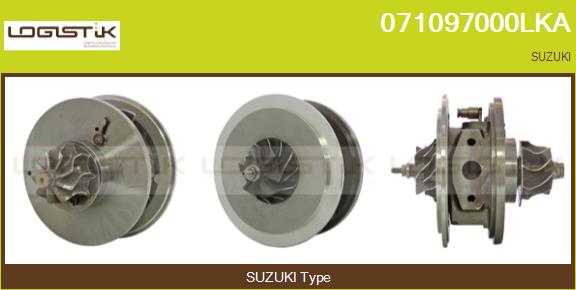 Core assembly, turbocharger (071097000LKA)