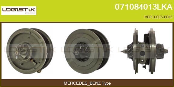 Core assembly, turbocharger (071084013LKA)