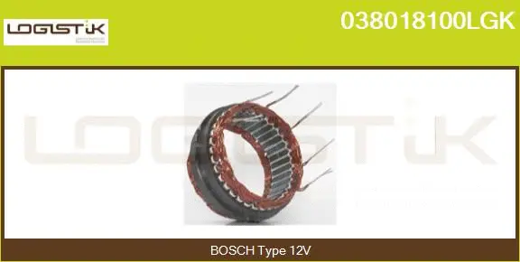 Stator, alternator (038018100LGK)