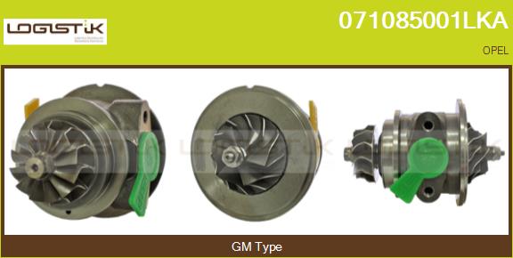 Core assembly, turbocharger (071085001LKA)