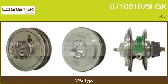 Core assembly, turbocharger (071081079LGK)