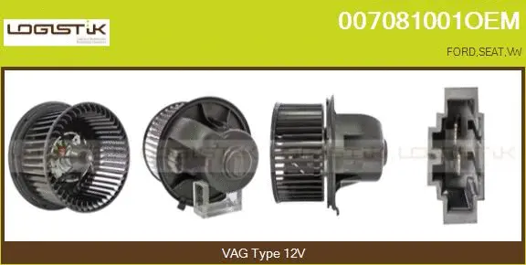 Interior Blower (007081001OEM)
