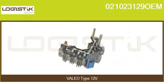 Rectifier, alternator (021023129OEM)