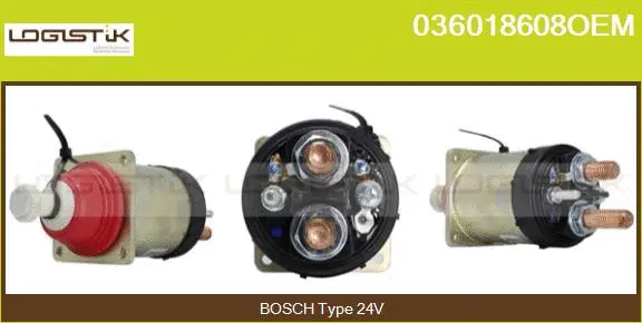 Solenoid Switch, starter (036018608OEM)