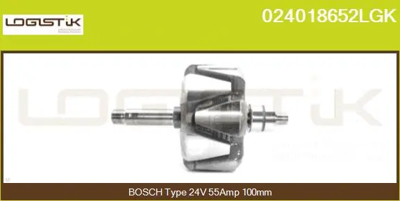 Rotor, alternator (024018652LGK)