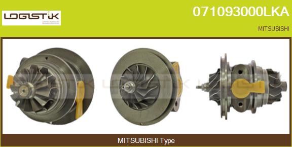 Core assembly, turbocharger (071093000LKA)