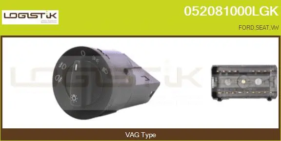 Switch, headlight (052081000LGK)