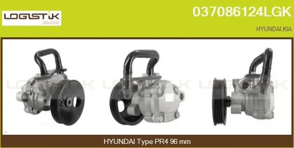 Hydraulic Pump, steering (037086124LGK)
