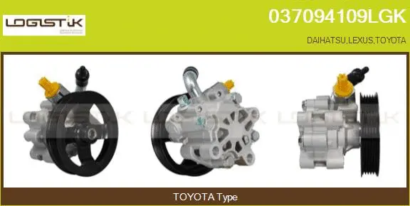 Hydraulic Pump, steering (037094109LGK)