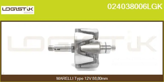 Rotor, alternator (024038006LGK)