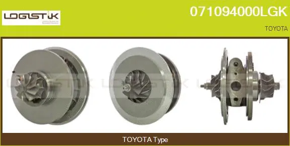 Core assembly, turbocharger (071094000LGK)