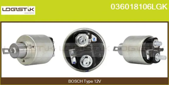 Solenoid Switch, starter (036018106LGK)