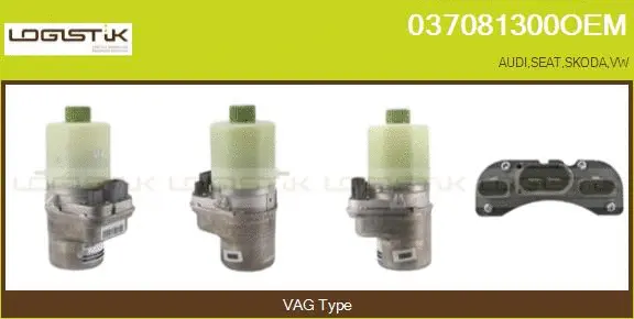 Hydraulic Pump, steering (037081300OEM)
