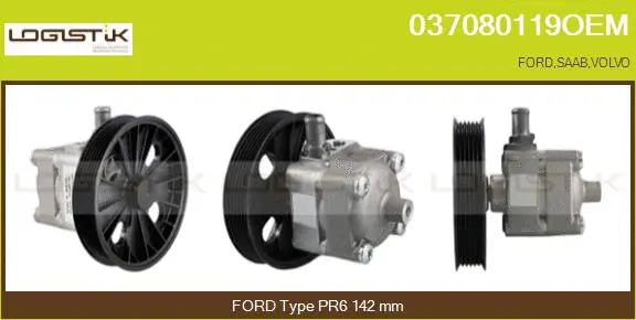 Hydraulic Pump, steering (037080119OEM)