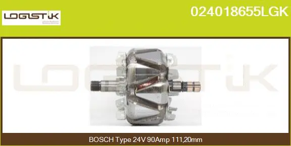 Rotor, alternator (024018655LGK)