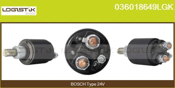 Solenoid Switch, starter (036018649LGK)