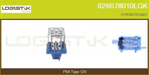 Resistor, interior blower (026078010LGK)