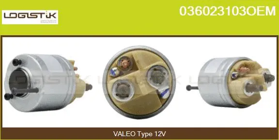 Solenoid Switch, starter (036023103OEM)