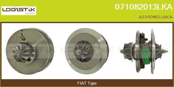 Core assembly, turbocharger (071082013LKA)