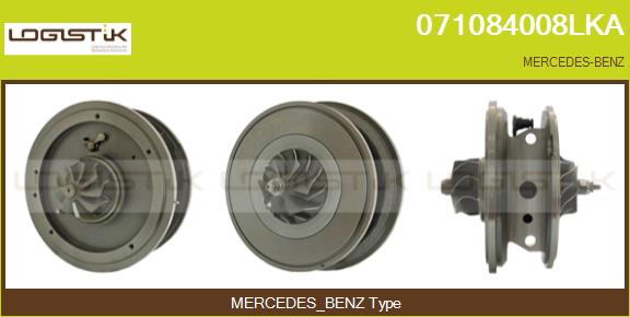 Core assembly, turbocharger (071084008LKA)