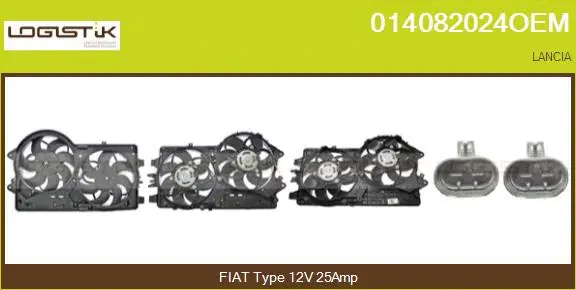 Electric Motor, radiator fan (014082024OEM)