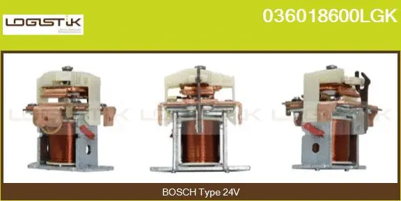 Solenoid Switch, starter (036018600LGK)