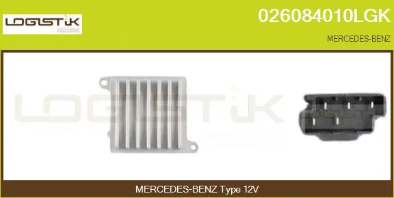 Resistor, interior blower (026084010LGK)