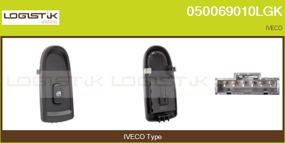 Switch, window regulator (050069010LGK)