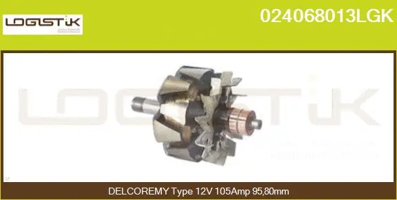 Rotor, alternator (024068013LGK)