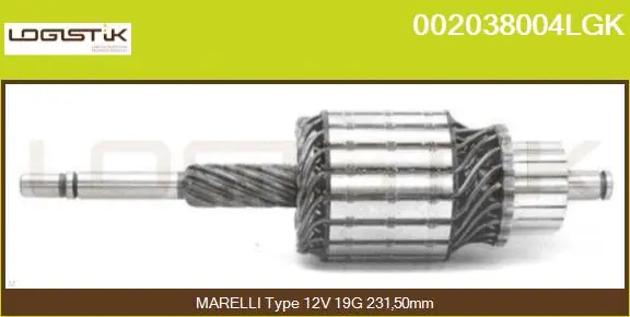 Armature, starter (002038004LGK)