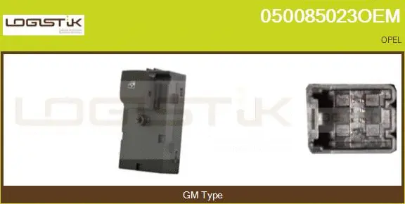 Switch, window regulator (050085023OEM)