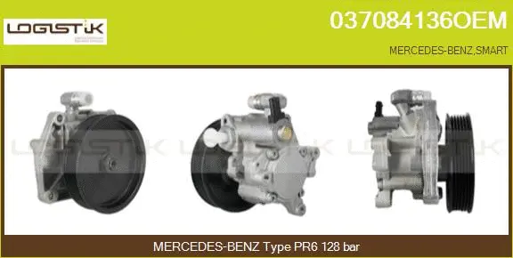 Hydraulic Pump, steering (037084136OEM)