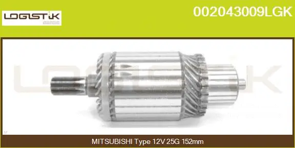 Armature, starter (002043009LGK)