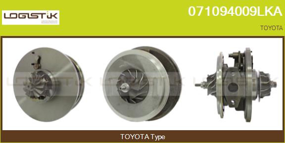 Core assembly, turbocharger (071094009LKA)