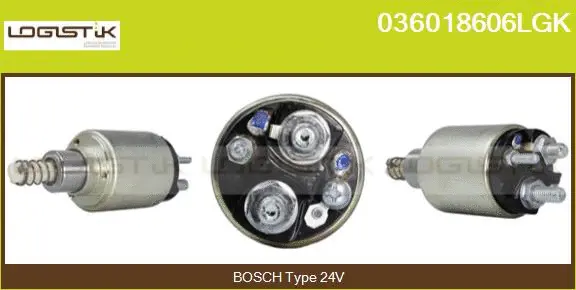 Solenoid Switch, starter (036018606LGK)