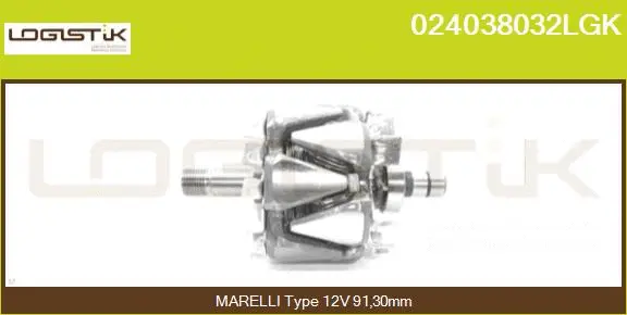 Rotor, alternator (024038032LGK)