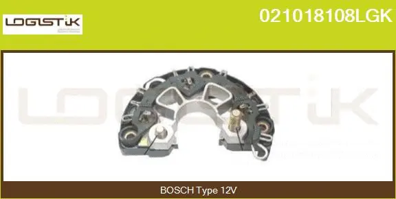 Rectifier, alternator (021018108LGK)