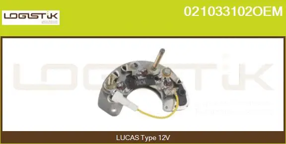 Rectifier, alternator (021033102OEM)