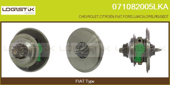 Core assembly, turbocharger (071082005LKA)