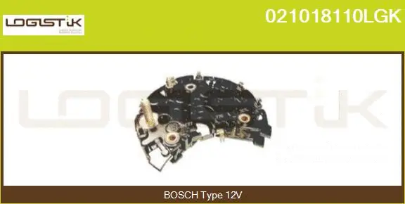 Rectifier, alternator (021018110LGK)