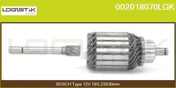 Armature, starter (002018070LGK)