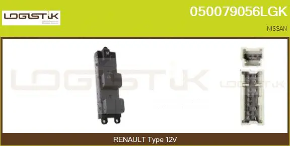 Switch, window regulator (050079056LGK)