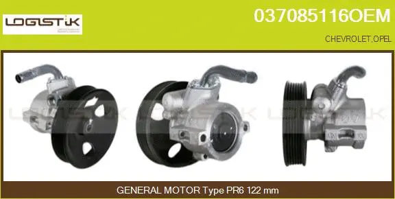 Hydraulic Pump, steering (037085116OEM)